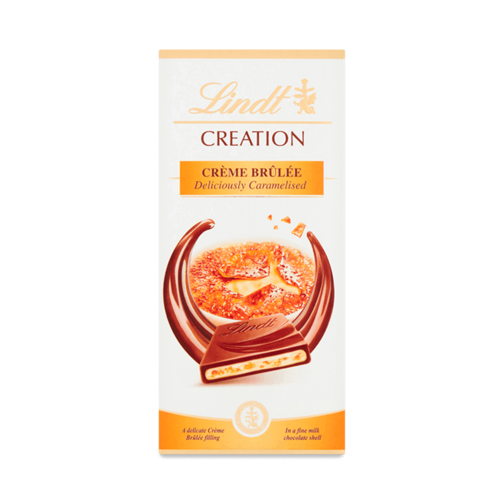 Lindt CREATION Cr?me Brulee Bar 150g